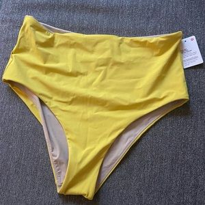 Deep Sea High Waisted Skimpy Bottom in Soleil NWT